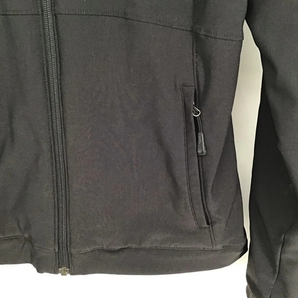 The North Face Women’s Fleece Lined Zip Jacket Black Outdoor Size Medium - Picture 6 of 7